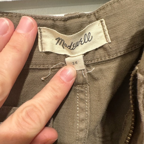 Madewell High-Rise Cargo Fatigue Pants - Picture 5 of 6